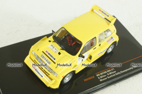 MG Metro 6R4, #1, Scottish Rally Championship Winner, D.Milne/B.Wilson, 1991, RAC362, IXO 1:43