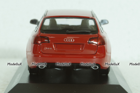 Audi RS6 Avant 2007, red, 943017213, Maxichamps 1:43