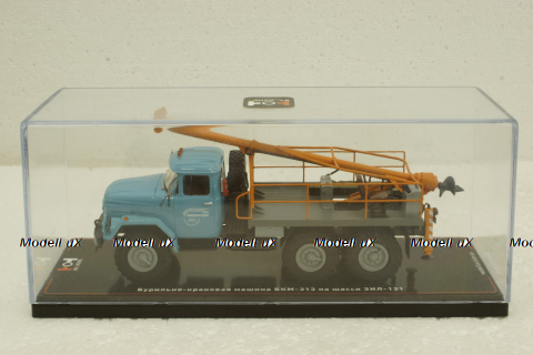 Зил-131 Бурильно-крановая машина БКМ-313, TruckTyr 1:43