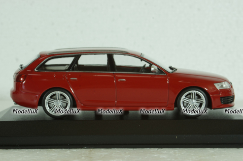 Audi RS6 Avant 2007, red, 943017213, Maxichamps 1:43