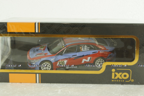 Hyundai Elantra N TCR, #830 Nurburgring, M.Basseng/M.Lauck/M.Oestreich, 2021, GTM159, IXO 1:43