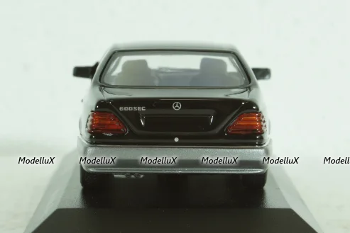 Mercedes 600 SEC C140 Coupe 1992, black, 943032603, Maxichamps 1:43
