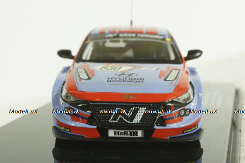 Hyundai Elantra N TCR, #830 Nurburgring, M.Basseng/M.Lauck/M.Oestreich, 2021, GTM159, IXO 1:43