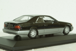 Mercedes 600 SEC C140 Coupe 1992, black, 943032603, Maxichamps 1:43