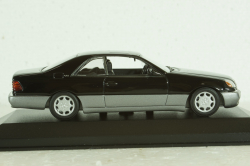 Mercedes 600 SEC C140 Coupe 1992, black, 943032603, Maxichamps 1:43