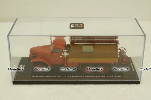 Зис-151 Пожарный автонасос, 1952г, TruckTyr 1:43
