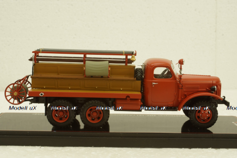 Зис-151 Пожарный автонасос, 1952г, TruckTyr 1:43