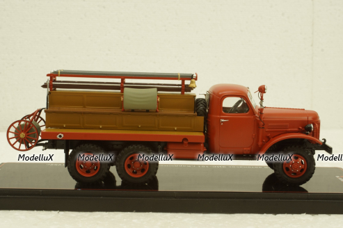 Зис-151 Пожарный автонасос, 1952г, TruckTyr 1:43