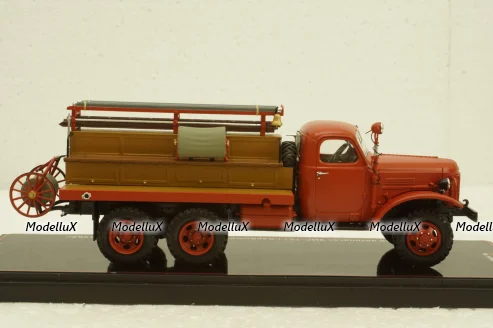 Зис-151 Пожарный автонасос, 1952г, TruckTyr 1:43