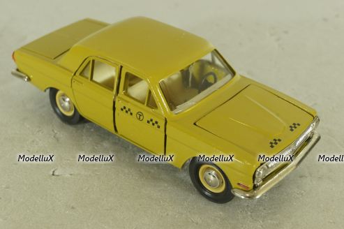 Газ-24 Волга А14, такси, октябрь 1983г., Тантал/Радон 1:43