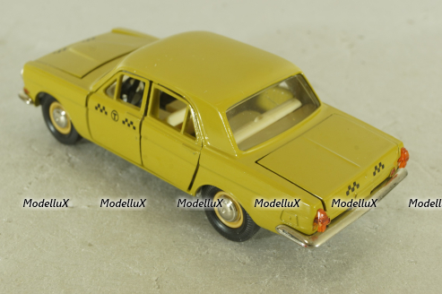 Газ-24 Волга А14, такси, октябрь 1983г., Тантал/Радон 1:43