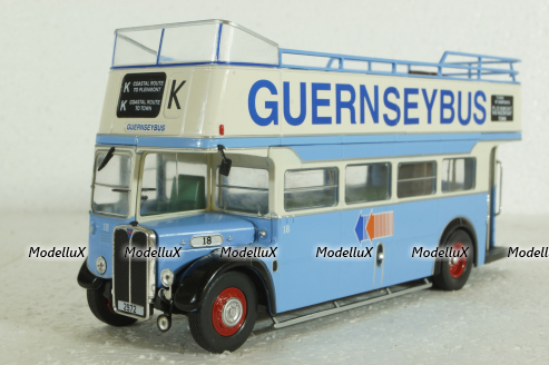 AEC Regent III open top, 1952, Hachette 1:43