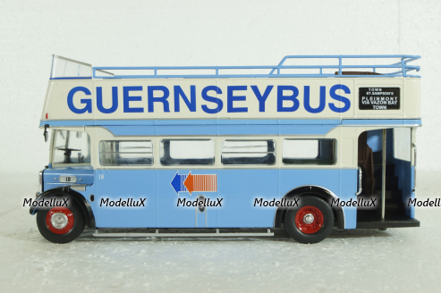AEC Regent III open top, 1952, Hachette 1:43