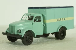 КХА-2-57 фургон "Хлеб" на шасси Газ-51А, 1957, Легендарные Грузовики СССР №96, 1:43