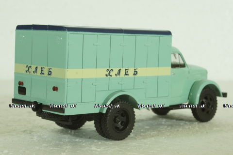 КХА-2-57 фургон "Хлеб" на шасси Газ-51А, 1957, Легендарные Грузовики СССР №96, 1:43