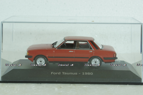 Ford Taunus 1980, red, Altaya 1:43