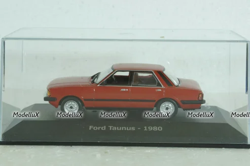 Ford Taunus 1980, red, Altaya 1:43