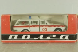 Газ-2402, скорая медицинская  помощь, июнь 1990г., Тантал/Радон 1:43