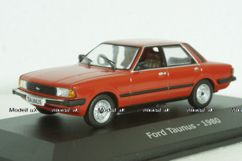 Ford Taunus 1980, red, Altaya 1:43