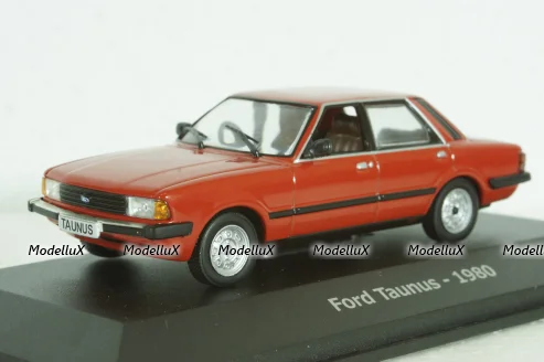 Ford Taunus 1980, red, Altaya 1:43