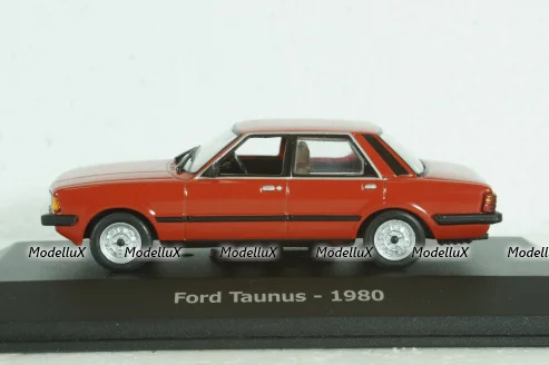 Ford Taunus 1980, red, Altaya 1:43