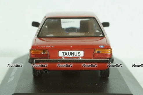 Ford Taunus 1980, red, Altaya 1:43