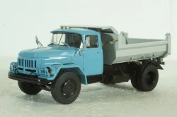 Зил-УАМЗ-4505 самосвал, голубой/серый, Легендарные грузовики СССР №64, 1:43