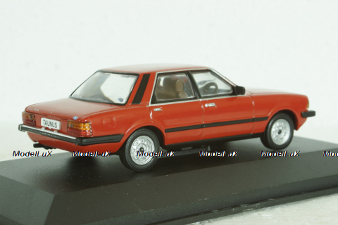 Ford Taunus 1980, red, Altaya 1:43