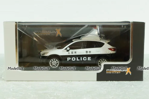 Mazda CX-5 RHD Japanese Police with LED roof, PRD486, PremiumX 1:43