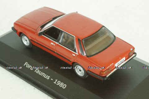 Ford Taunus 1980, red, Altaya 1:43