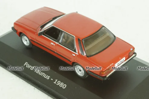 Ford Taunus 1980, red, Altaya 1:43