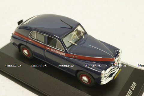 Газ-М20 "Победа" Милиция из к/ф "Самогонщики" 1955, VVM008, IST 1:43 РАРИТЕТ!