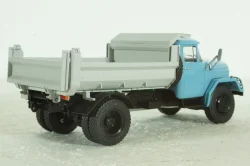 Зил-УАМЗ-4505 самосвал, голубой/серый, Легендарные грузовики СССР №64, 1:43