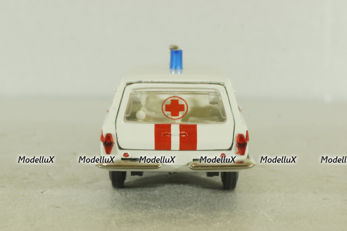 Газ-2402, скорая медицинская  помощь, июнь 1990г., Тантал/Радон 1:43