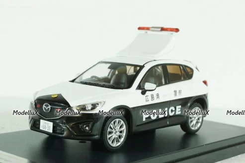 Mazda CX-5 RHD Japanese Police with LED roof, PRD486, PremiumX 1:43