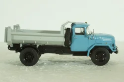 Зил-УАМЗ-4505 самосвал, голубой/серый, Легендарные грузовики СССР №64, 1:43