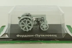 Фордзон-Путиловец трактор 1924, серый, ТРАКТОРЫ история,люди,машины (Hachette) №9 1:43