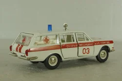 Газ-2402, скорая медицинская  помощь, июнь 1990г., Тантал/Радон 1:43