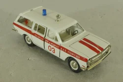 Газ-2402, скорая медицинская  помощь, июнь 1990г., Тантал/Радон 1:43