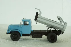Зил-УАМЗ-4505 самосвал, голубой/серый, Легендарные грузовики СССР №64, 1:43