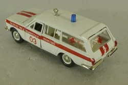 Газ-2402, скорая медицинская  помощь, июнь 1990г., Тантал/Радон 1:43