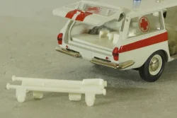 Газ-2402, скорая медицинская  помощь, июнь 1990г., Тантал/Радон 1:43