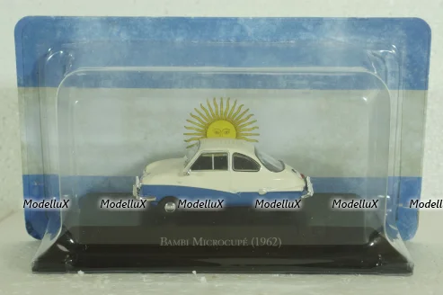 Bambi Microcoupe 1962 white/blue, Altaya 1:43
