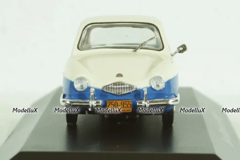 Bambi Microcoupe 1962 white/blue, Altaya 1:43