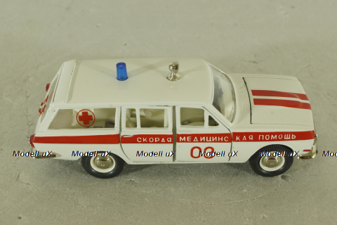 Газ-2402, скорая медицинская  помощь, июнь 1990г., Тантал/Радон 1:43