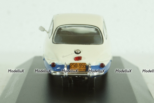 Bambi Microcoupe 1962 white/blue, Altaya 1:43