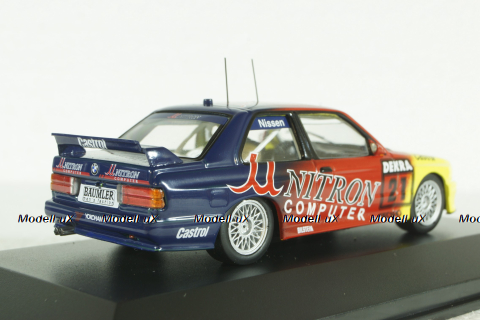 BMW M3 (E30) Unitron #21 DTM 1992 Kris Nissen, CMR43058, CMR 1:43