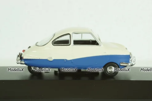 Bambi Microcoupe 1962 white/blue, Altaya 1:43