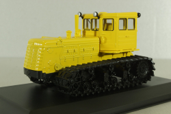 Т-180Г трактор 1958, желтый, ТРАКТОРЫ история,люди,машины (Hachette) №139 1:43