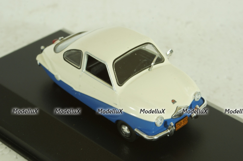 Bambi Microcoupe 1962 white/blue, Altaya 1:43